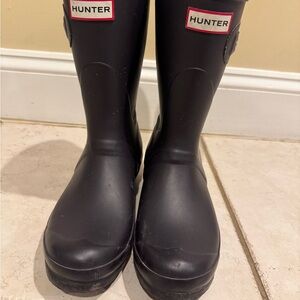 Hunter Classic Navy Blue Waterproof Boots